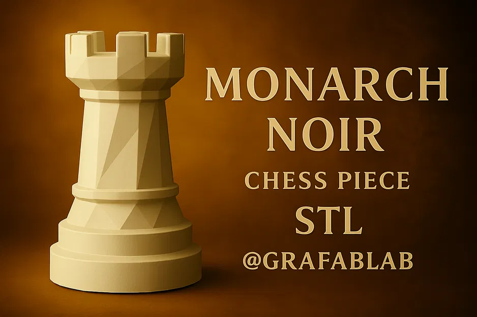 Monarch Noir "Xe" – Quân Cờ Vua - Image 1