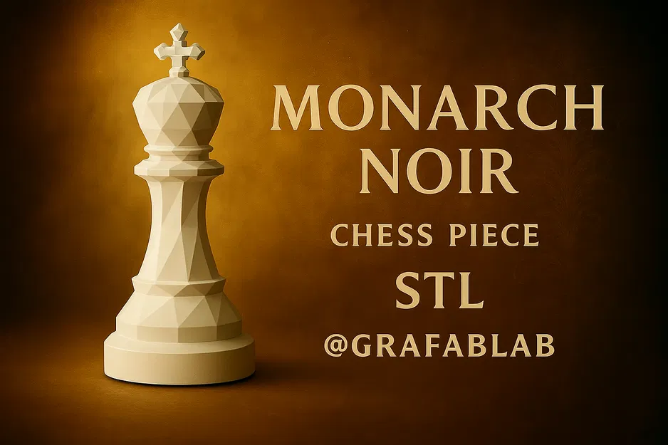Monarch Noir "King" - Quân Cờ Vua - Image 1