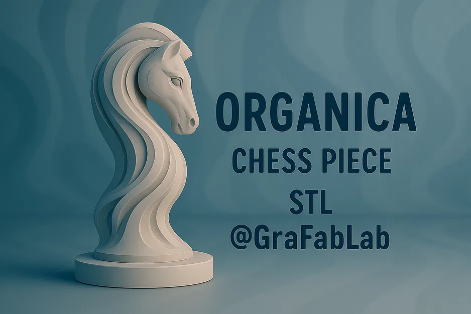 Tượng "Kỵ Sĩ" Organica - quân cờ vua - Image 1