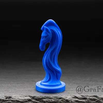 Tượng "Kỵ Sĩ" Organica - quân cờ vua