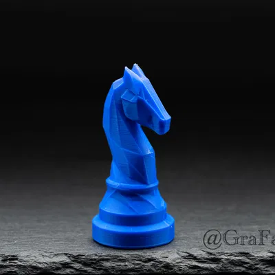 Monarch Noir "Knight" - Quân Mã Cờ Vua