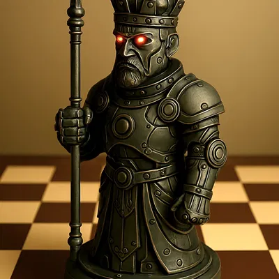 Quân Vua "Brass Syndicate" - quân cờ vua