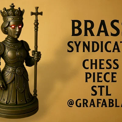 Quân Hậu "Brass Syndicate" - Quân Cờ Vua