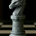 Xe "Rồng" - quân cờ vua - Thumbnail 4