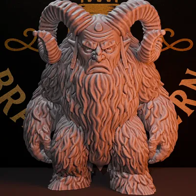 Mô hình Krampus - Phiên bản Giáng Sinh