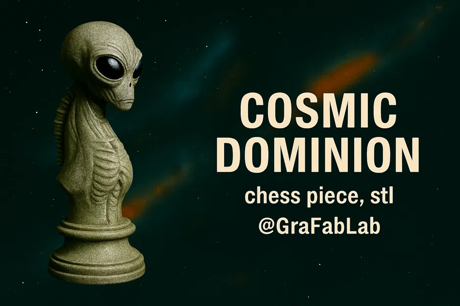 Quân Mã "Cosmic Dominion" - quân cờ vua - Image 1