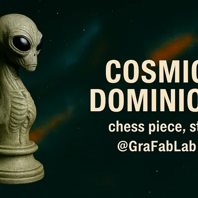 Quân Mã "Cosmic Dominion" - quân cờ vua