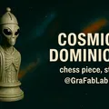 Tượng Giám Mục "Cosmic Dominion" - Quân Cờ Vua - Thumbnail 1
