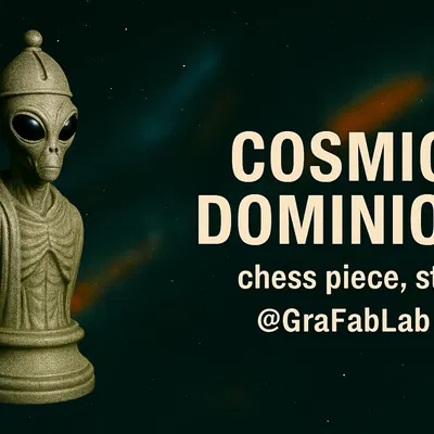 Tượng Giám Mục "Cosmic Dominion" - Quân Cờ Vua