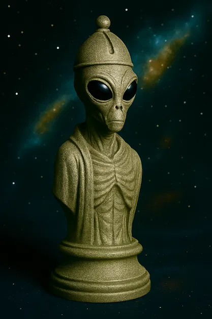 Tượng Giám Mục "Cosmic Dominion" - Quân Cờ Vua - Image 4