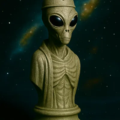 Tượng Giám Mục "Cosmic Dominion" - Quân Cờ Vua