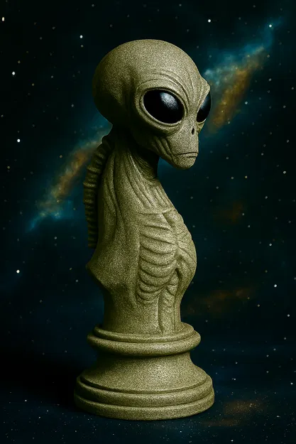 Quân Mã "Cosmic Dominion" - quân cờ vua - Image 4