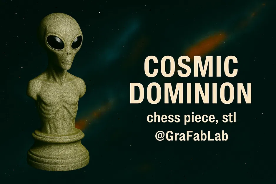 Quân Tốt "Cosmic Dominion" - quân cờ vua - Image 1