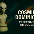 Quân Tốt "Cosmic Dominion" - quân cờ vua - Thumbnail 1