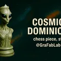 Tượng Cờ Vua "Nữ Hoàng" - Cosmic Dominion - Thumbnail 1