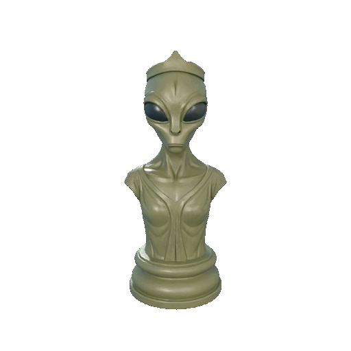 Tượng Cờ Vua "Nữ Hoàng" - Cosmic Dominion - Thumbnail 2