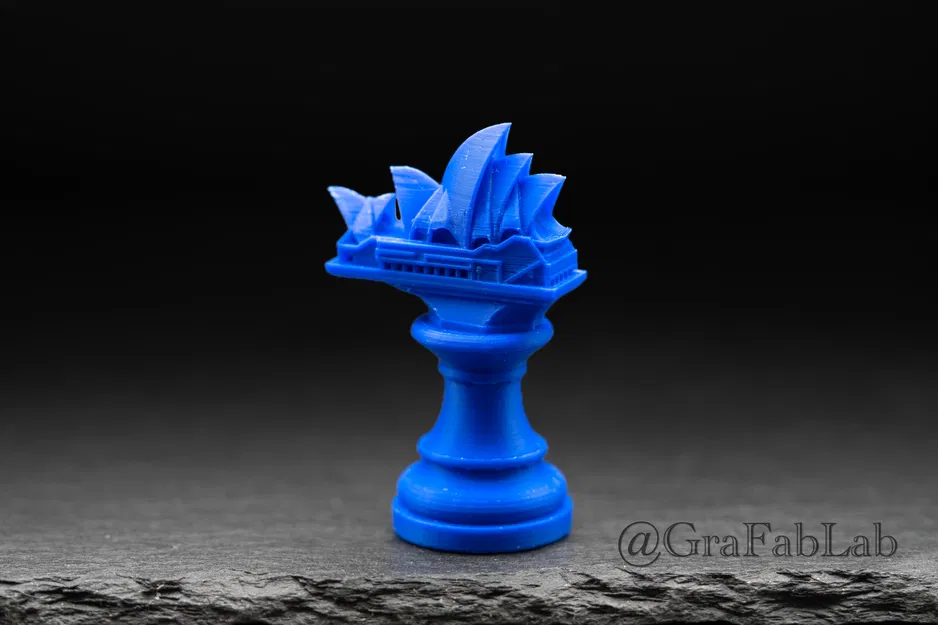 Quân Mã "Architectura Mundi" - quân cờ vua - Image 3