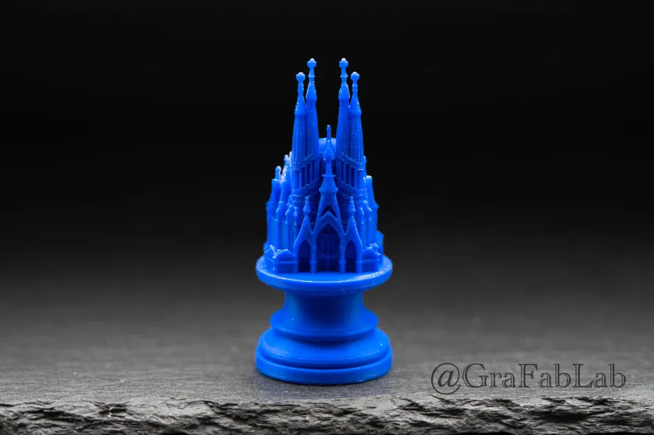 Mô hình Tượng Cờ Vua "Architectura Mundi "Bishop"" - Image 3