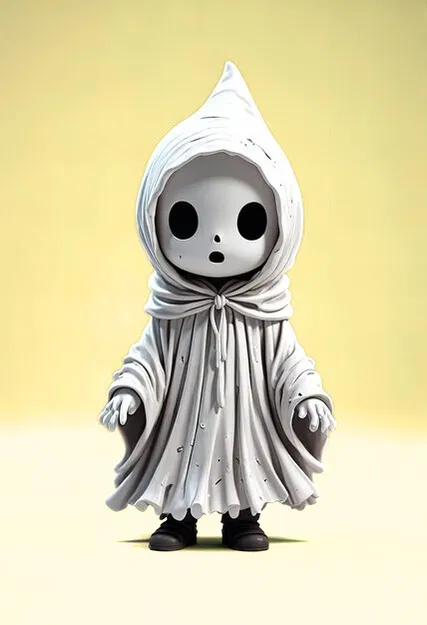 Chibi Ghost – Mô hình 3D in được - Image 1