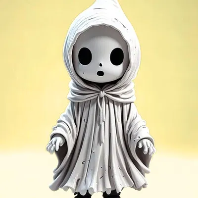 Chibi Ghost – Mô hình 3D in được