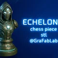 Tượng "Echelon X Bishop" - Quân cờ Vua - Thumbnail 1