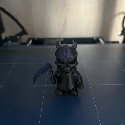 Bộ Xương Chibi – Biểu Tượng Kinh Dị Dễ Thương Để In 3D