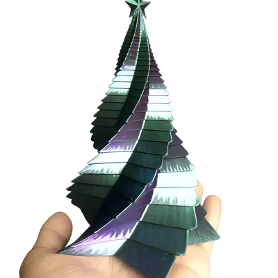 Cây Thông Noel Hình Xoắn Ốc Rỗng