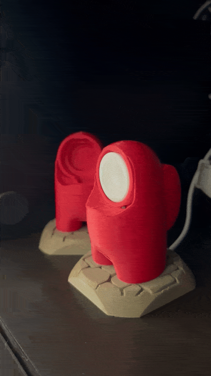 Đế Sạc Apple Watch Hình Among Us [Đường kính 28mm] - Image 3