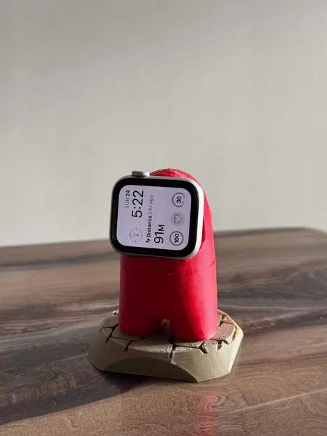 Đế Sạc Apple Watch Hình Among Us [Đường kính 28mm] - Image 4