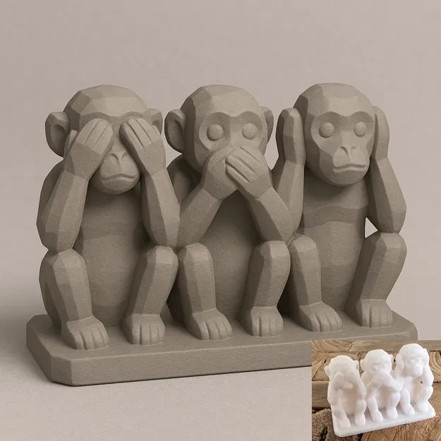 Ba Chú Khỉ Thông Thái - Image 1