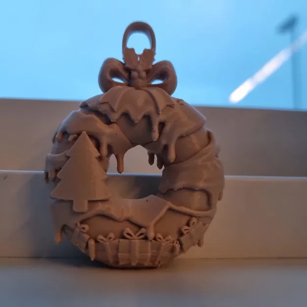 Móc treo cây thông Noel hình Donut - Image 3