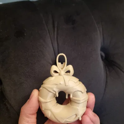 Móc treo cây thông Noel hình Donut