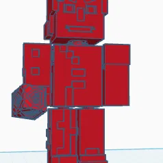 (ĐÃ SỬA) Mô hình nhân vật Forsaken skin quản trị viên MCSM khớp nối