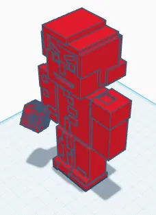 (ĐÃ SỬA) Mô hình nhân vật Forsaken skin quản trị viên MCSM khớp nối - Image 3