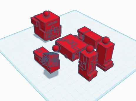 (ĐÃ SỬA) Mô hình nhân vật Forsaken skin quản trị viên MCSM khớp nối - Image 4