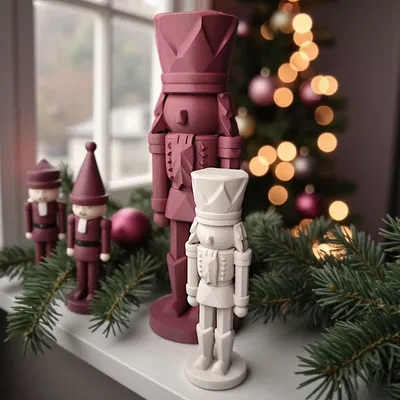 Mô Hình Nutcracker Trang Trí Hiện Đại