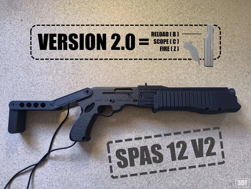 SPAS 12 V2 - Phiên bản Big Buck Hunter Pro - Súng Wiimote - Image 1
