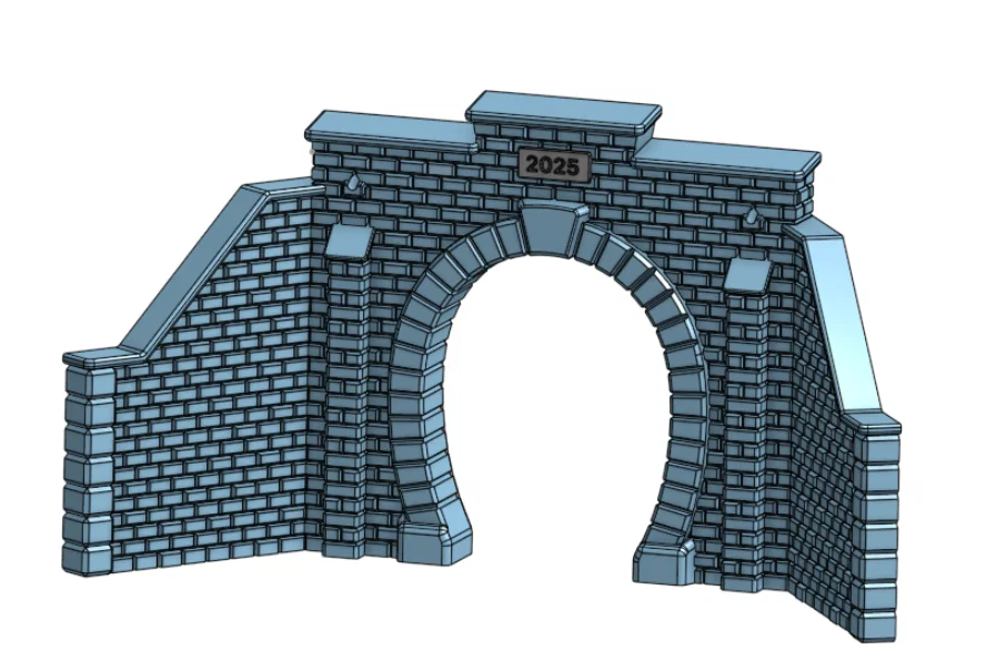 Cổng Đường Hầm Rộng H0 - Image 3