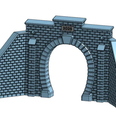 Cổng Đường Hầm Rộng H0