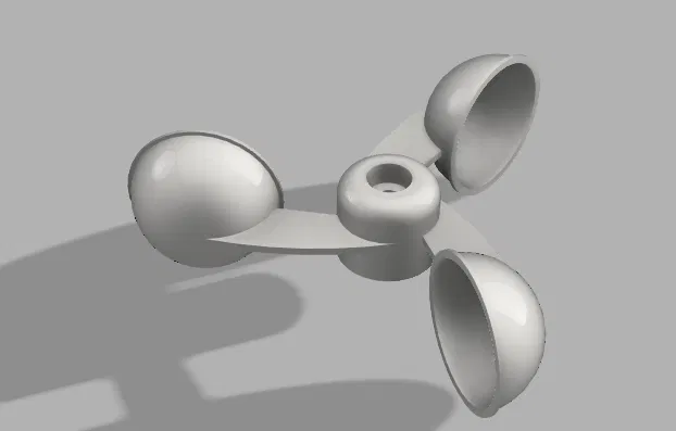 Cối Xay Gió Đo Tốc Độ Gió (Anemometer) - Image 2