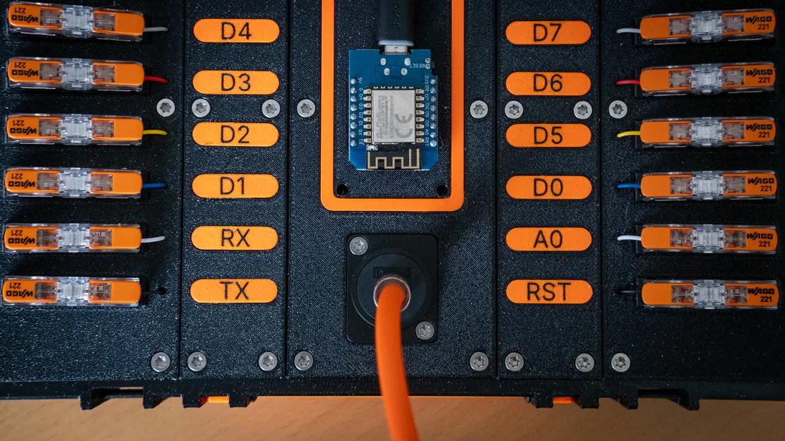 Case ESP8266 Hiện Đại Tích Hợp Đầu Nối Wago - Image 2