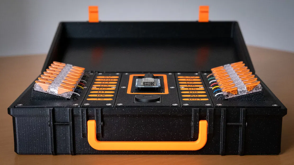 Case ESP8266 Hiện Đại Tích Hợp Đầu Nối Wago - Image 4