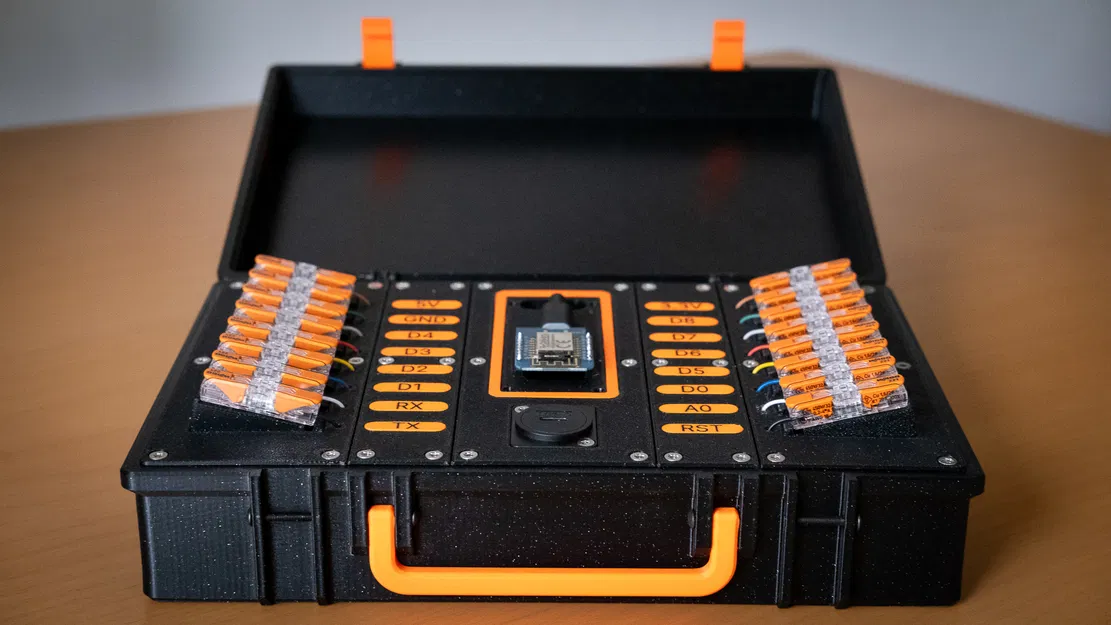 Case ESP8266 Hiện Đại Tích Hợp Đầu Nối Wago - Image 5