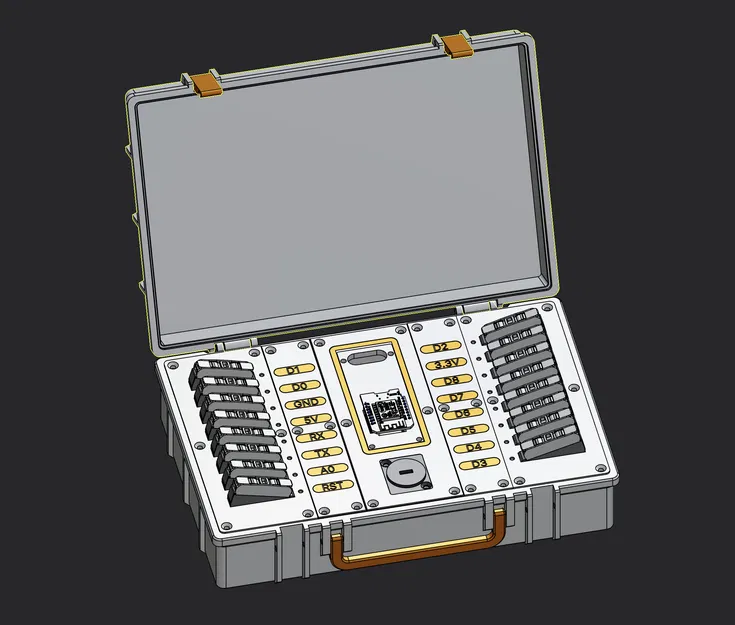 Case ESP8266 Hiện Đại Tích Hợp Đầu Nối Wago - Image 8