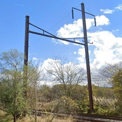 Mô hình Cột Catenary Tỉ lệ N PRR Amboy Secondary
