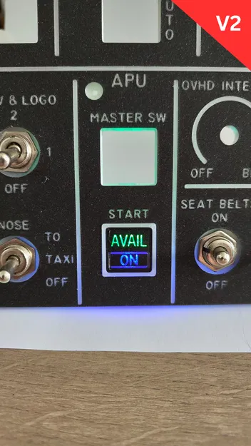 Mô hình Korry Switch A320 – V2 - Image 1