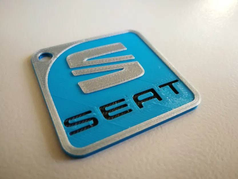 Móc khóa logo xe SEAT - Image 1