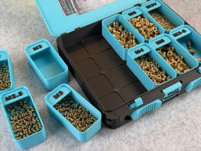 Miếng Lắp Có Nhãn Cho Hộp Tổ Chức - Image 2