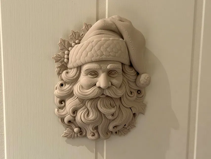 Tranh Treo Tường Ông Già Noel Độc Đáo - Trang Trí Giáng Sinh - Image 1