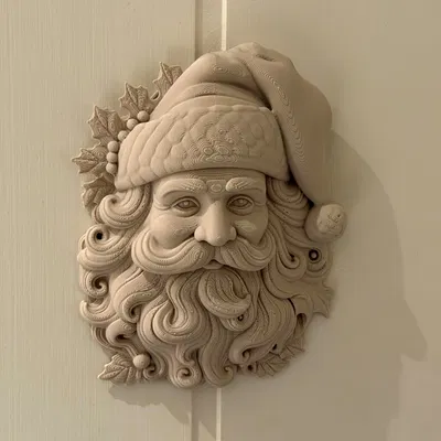 Tranh Treo Tường Ông Già Noel Độc Đáo - Trang Trí Giáng Sinh